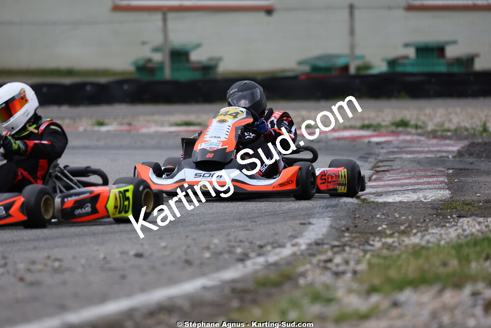 29 & 30/03/2025 : 2ème manche du Championnat du Sud au circuit d’Aigues-Vives (photos Stéphane Agnus) 2025 — karting