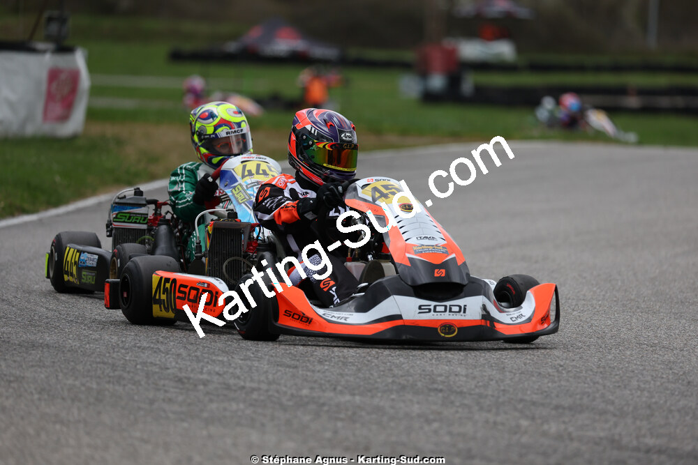 29 & 30/03/2025 : 2ème manche du Championnat du Sud au circuit d’Aigues-Vives (photos Stéphane Agnus) 2025 — karting