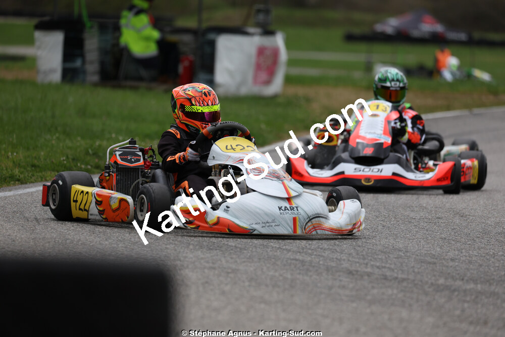 29 & 30/03/2025 : 2ème manche du Championnat du Sud au circuit d’Aigues-Vives (photos Stéphane Agnus) 2025 — karting