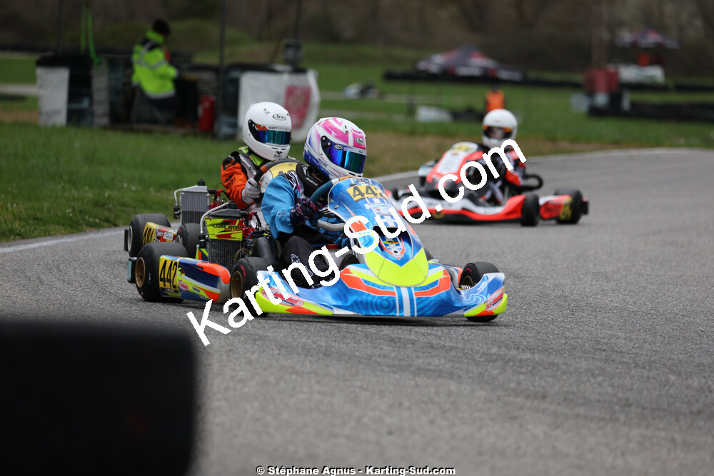 29 & 30/03/2025 : 2ème manche du Championnat du Sud au circuit d’Aigues-Vives (photos Stéphane Agnus) 2025 — karting