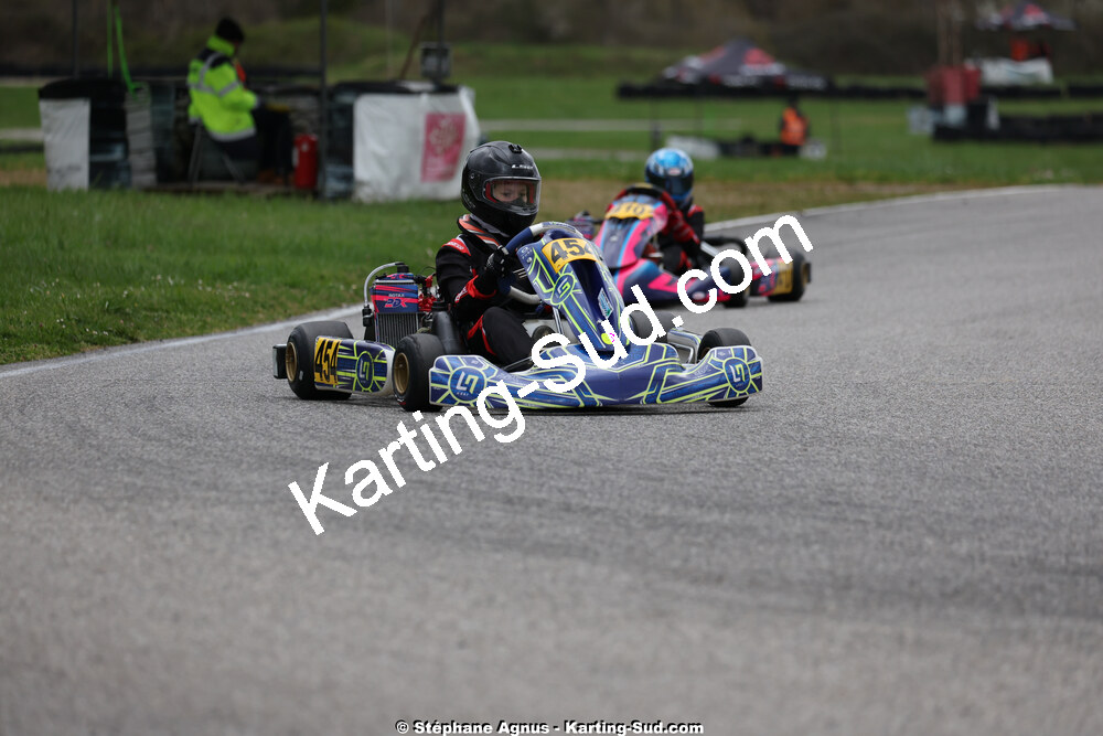 29 & 30/03/2025 : 2ème manche du Championnat du Sud au circuit d’Aigues-Vives (photos Stéphane Agnus) 2025 — karting