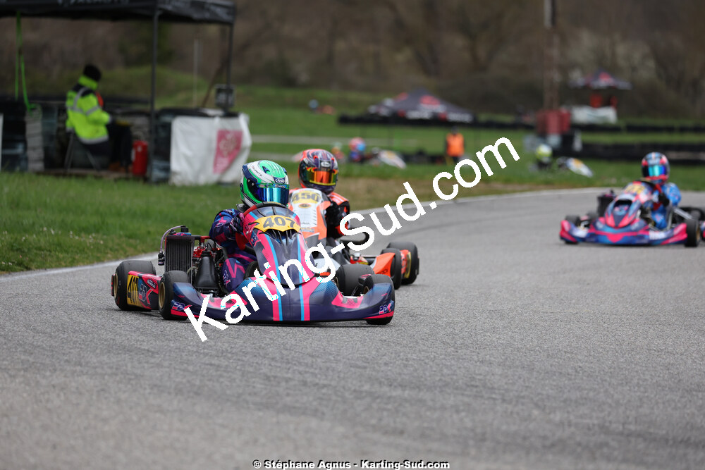 29 & 30/03/2025 : 2ème manche du Championnat du Sud au circuit d’Aigues-Vives (photos Stéphane Agnus) 2025 — karting