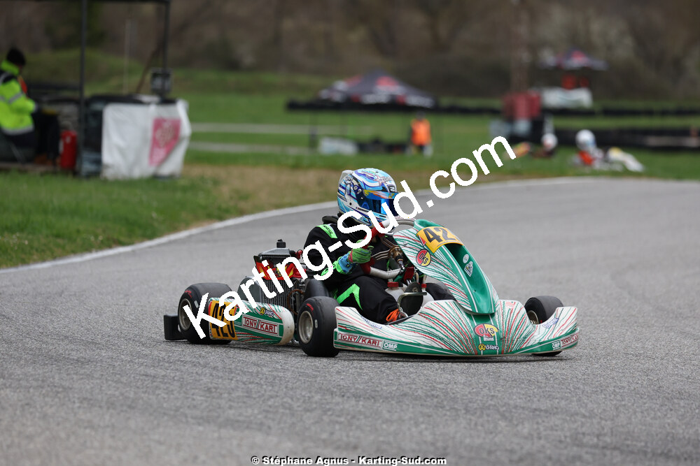 29 & 30/03/2025 : 2ème manche du Championnat du Sud au circuit d’Aigues-Vives (photos Stéphane Agnus) 2025 — karting