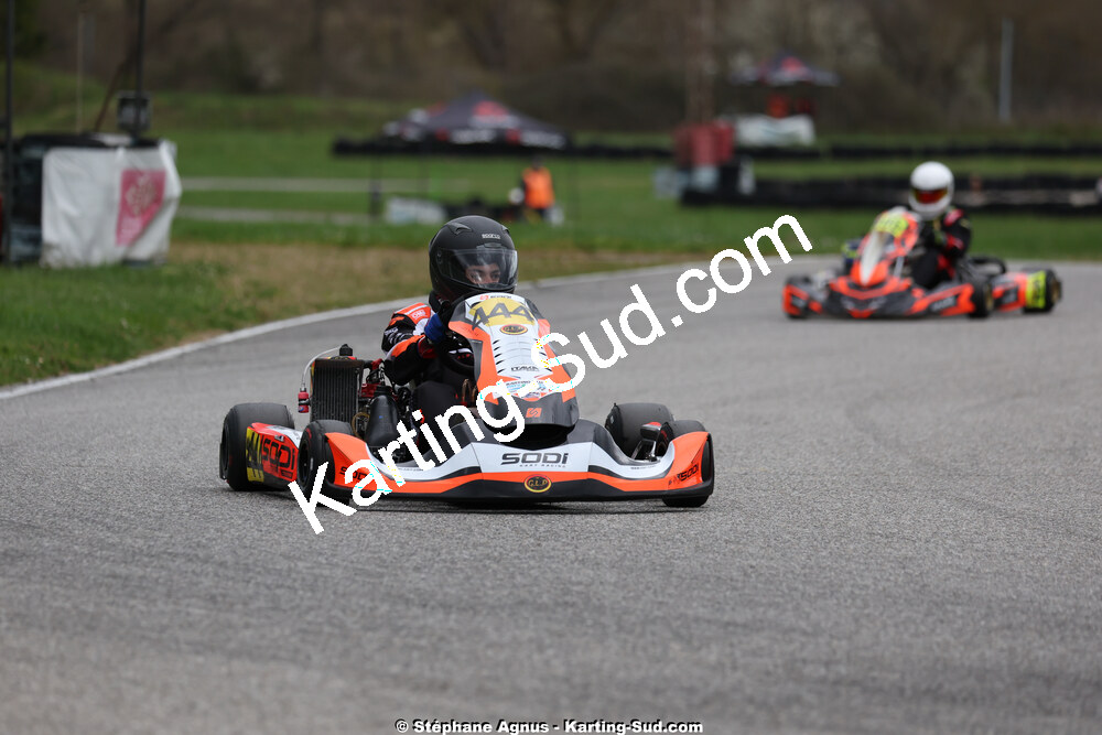 29 & 30/03/2025 : 2ème manche du Championnat du Sud au circuit d’Aigues-Vives (photos Stéphane Agnus) 2025 — karting