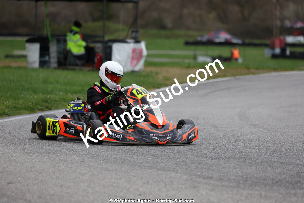 29 & 30/03/2025 : 2ème manche du Championnat du Sud au circuit d’Aigues-Vives (photos Stéphane Agnus) 2025 — karting