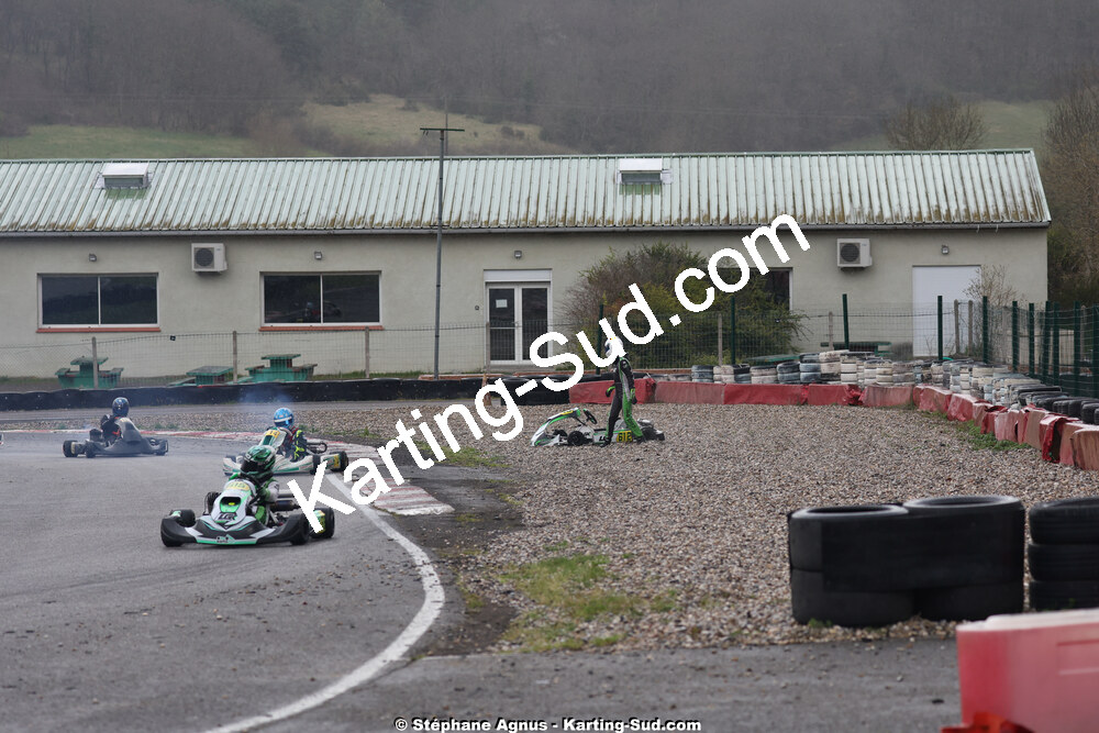 29 & 30/03/2025 : 2ème manche du Championnat du Sud au circuit d’Aigues-Vives (photos Stéphane Agnus) 2025 — karting