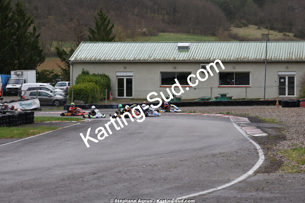 29 & 30/03/2025 : 2ème manche du Championnat du Sud au circuit d’Aigues-Vives (photos Stéphane Agnus) 2025 — karting
