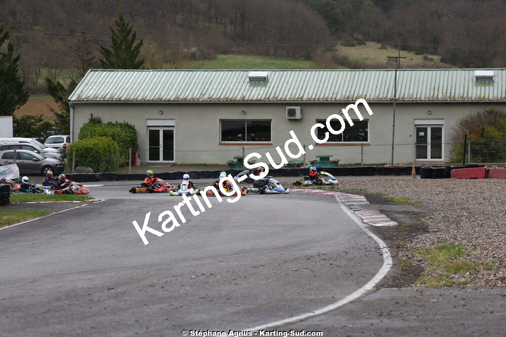 29 & 30/03/2025 : 2ème manche du Championnat du Sud au circuit d’Aigues-Vives (photos Stéphane Agnus) 2025 — karting