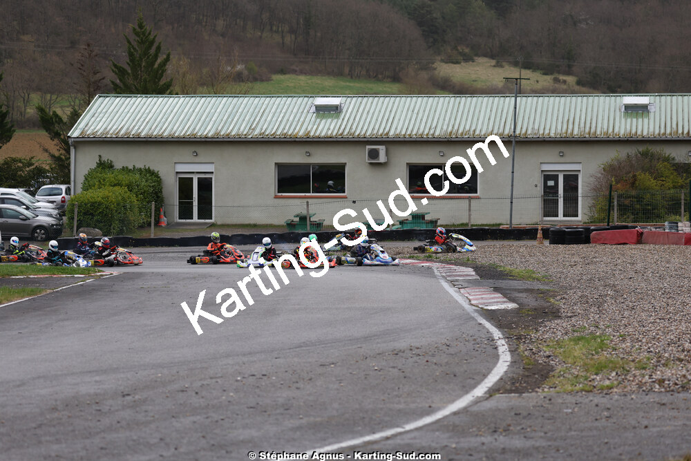 29 & 30/03/2025 : 2ème manche du Championnat du Sud au circuit d’Aigues-Vives (photos Stéphane Agnus) 2025 — karting