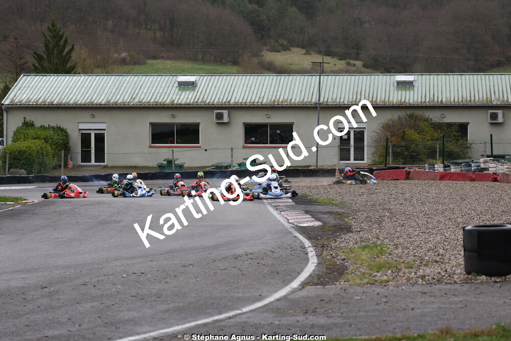 29 & 30/03/2025 : 2ème manche du Championnat du Sud au circuit d’Aigues-Vives (photos Stéphane Agnus) 2025 — karting