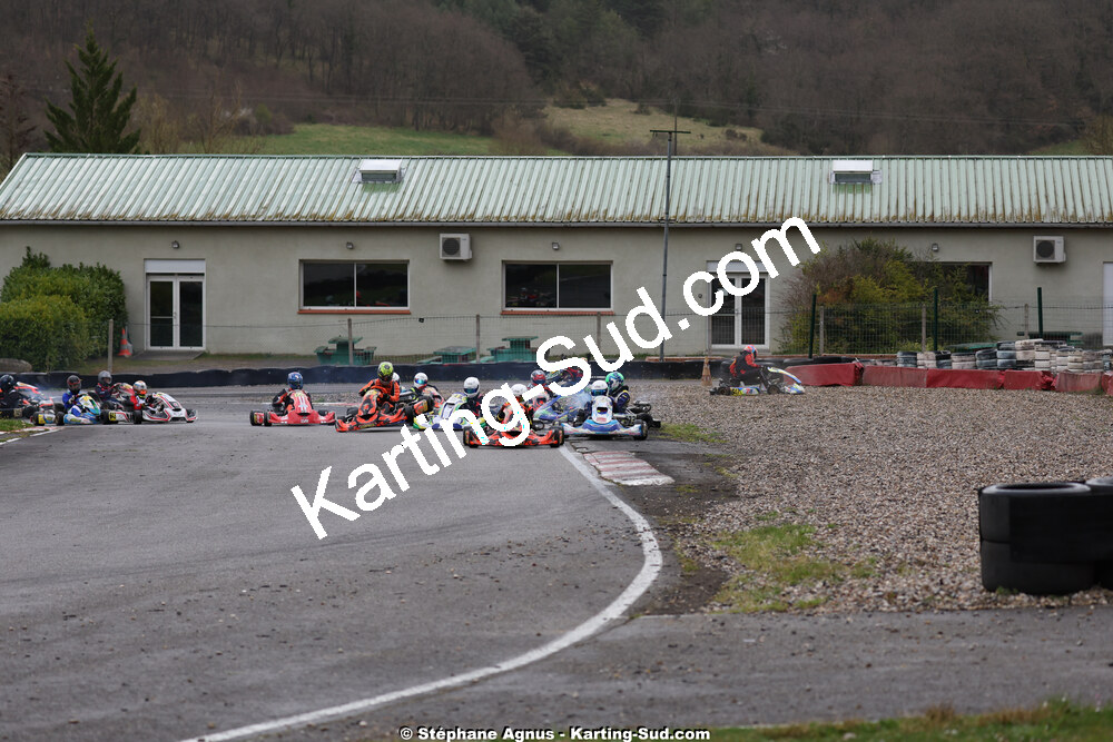 29 & 30/03/2025 : 2ème manche du Championnat du Sud au circuit d’Aigues-Vives (photos Stéphane Agnus) 2025 — karting