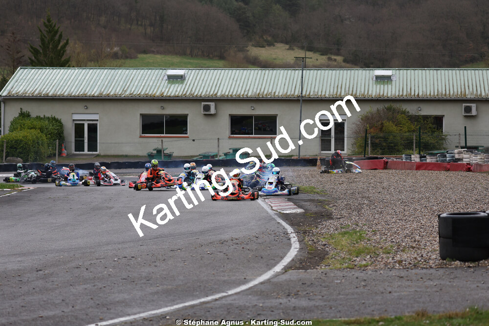 29 & 30/03/2025 : 2ème manche du Championnat du Sud au circuit d’Aigues-Vives (photos Stéphane Agnus) 2025 — karting
