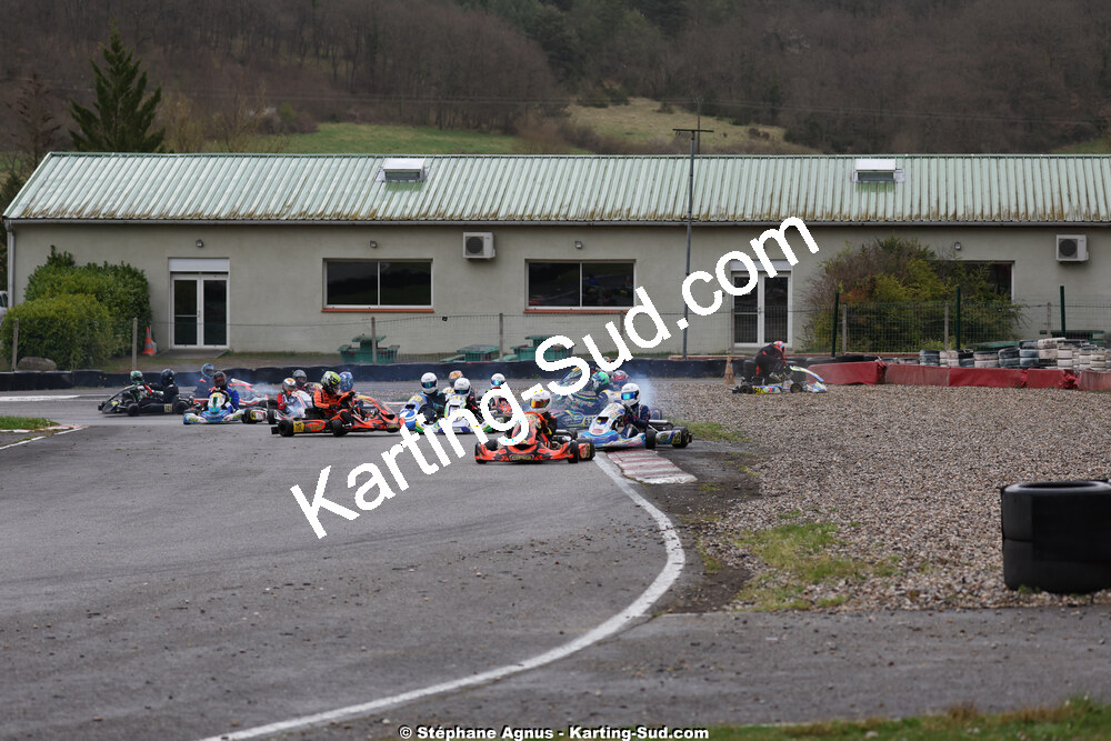 29 & 30/03/2025 : 2ème manche du Championnat du Sud au circuit d’Aigues-Vives (photos Stéphane Agnus) 2025 — karting