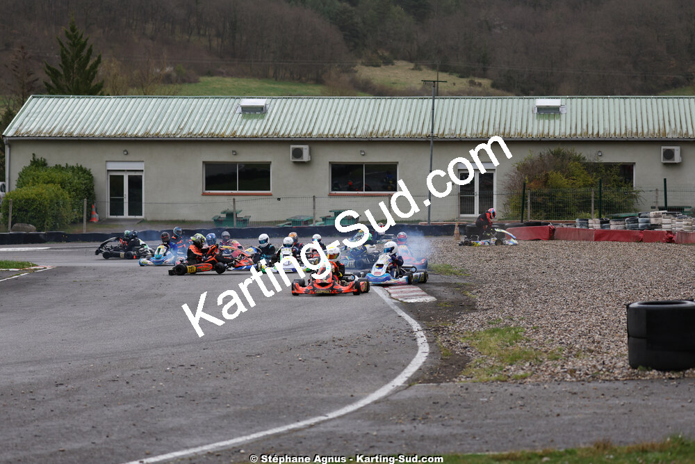 29 & 30/03/2025 : 2ème manche du Championnat du Sud au circuit d’Aigues-Vives (photos Stéphane Agnus) 2025 — karting