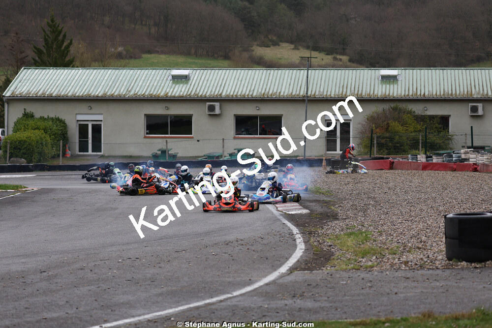 29 & 30/03/2025 : 2ème manche du Championnat du Sud au circuit d’Aigues-Vives (photos Stéphane Agnus) 2025 — karting
