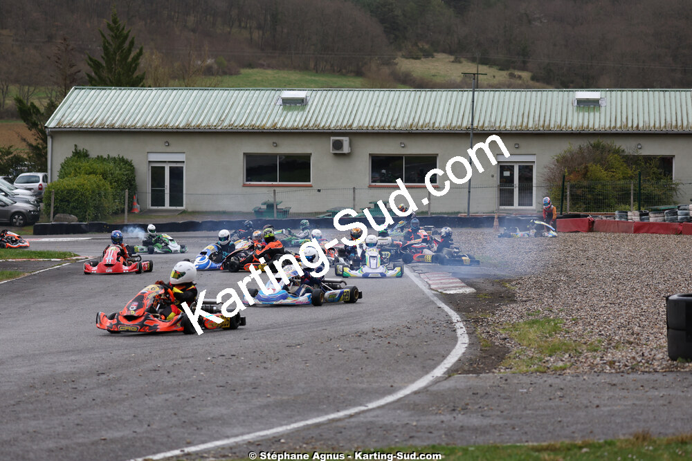 29 & 30/03/2025 : 2ème manche du Championnat du Sud au circuit d’Aigues-Vives (photos Stéphane Agnus) 2025 — karting