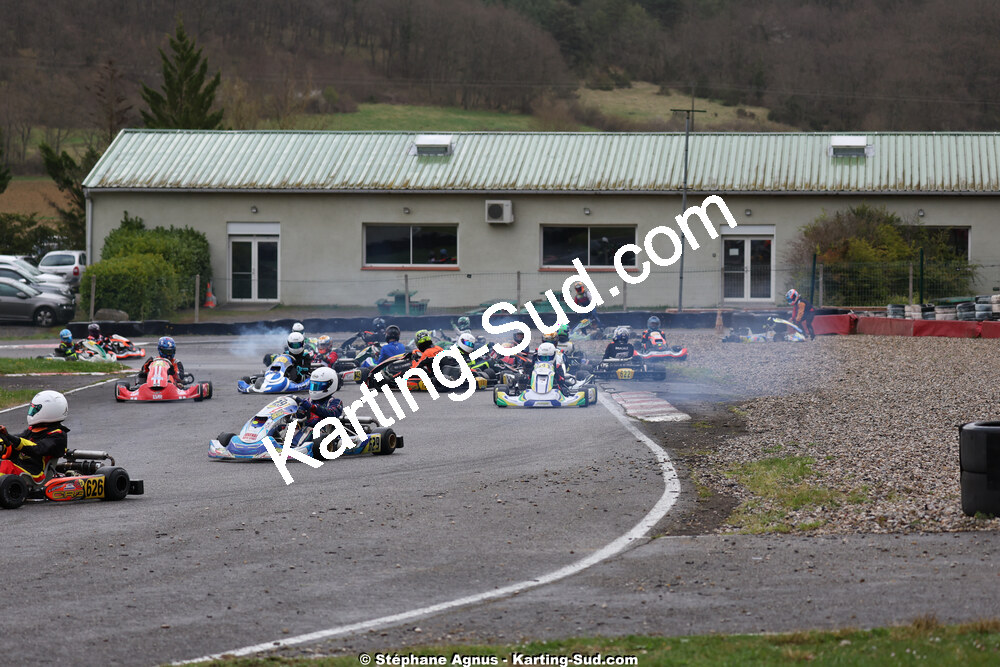 29 & 30/03/2025 : 2ème manche du Championnat du Sud au circuit d’Aigues-Vives (photos Stéphane Agnus) 2025 — karting