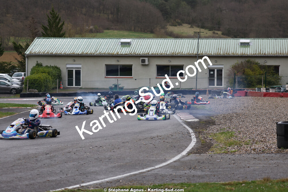 29 & 30/03/2025 : 2ème manche du Championnat du Sud au circuit d’Aigues-Vives (photos Stéphane Agnus) 2025 — karting