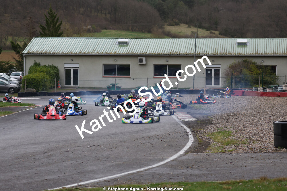 29 & 30/03/2025 : 2ème manche du Championnat du Sud au circuit d’Aigues-Vives (photos Stéphane Agnus) 2025 — karting