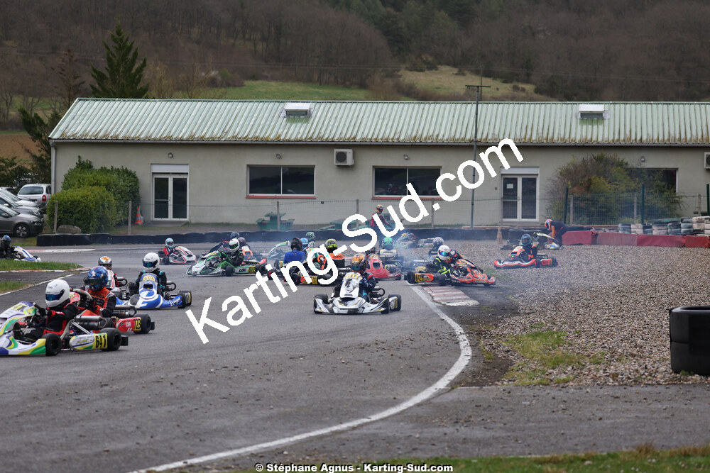29 & 30/03/2025 : 2ème manche du Championnat du Sud au circuit d’Aigues-Vives (photos Stéphane Agnus) 2025 — karting