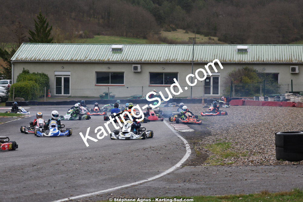 29 & 30/03/2025 : 2ème manche du Championnat du Sud au circuit d’Aigues-Vives (photos Stéphane Agnus) 2025 — karting