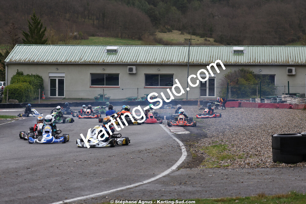 29 & 30/03/2025 : 2ème manche du Championnat du Sud au circuit d’Aigues-Vives (photos Stéphane Agnus) 2025 — karting