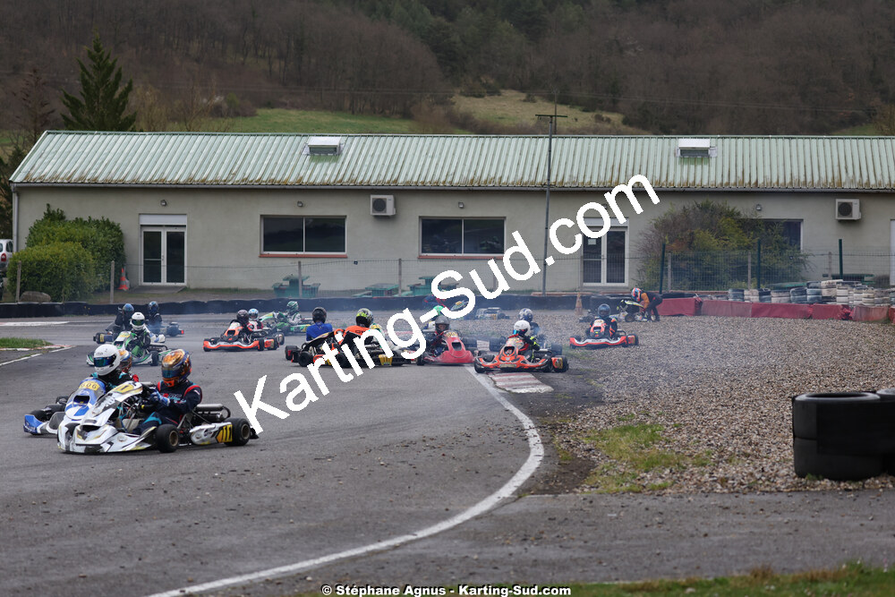 29 & 30/03/2025 : 2ème manche du Championnat du Sud au circuit d’Aigues-Vives (photos Stéphane Agnus) 2025 — karting