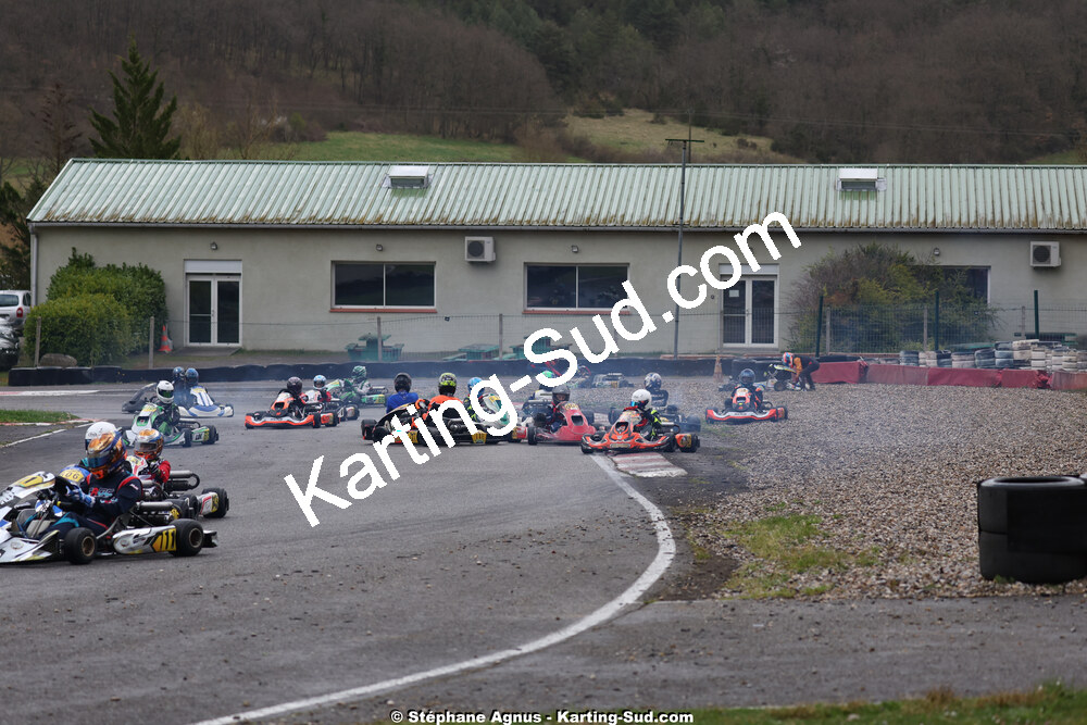 29 & 30/03/2025 : 2ème manche du Championnat du Sud au circuit d’Aigues-Vives (photos Stéphane Agnus) 2025 — karting