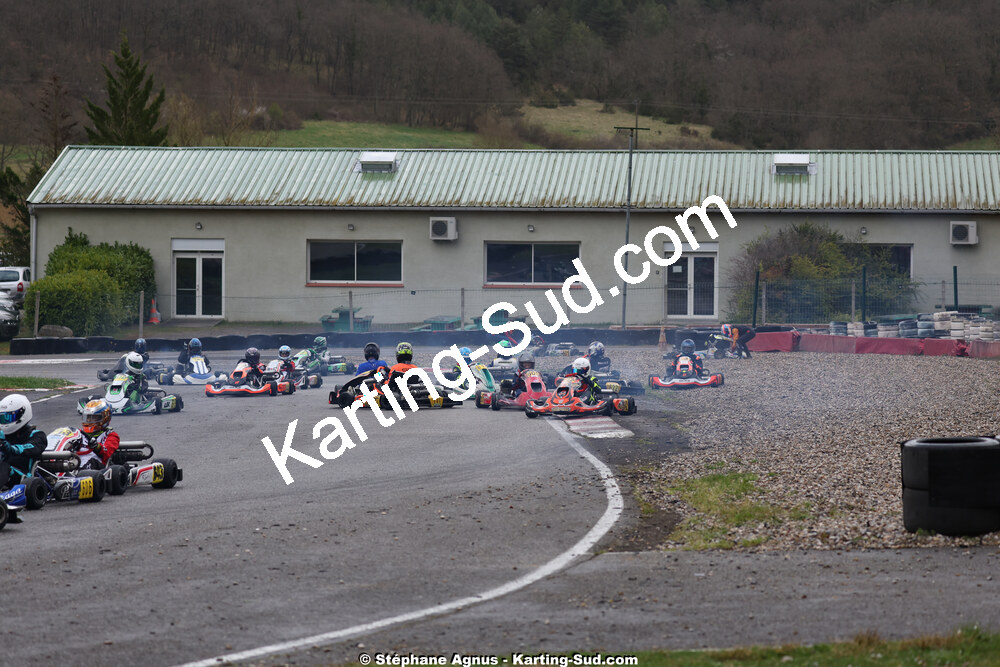 29 & 30/03/2025 : 2ème manche du Championnat du Sud au circuit d’Aigues-Vives (photos Stéphane Agnus) 2025 — karting