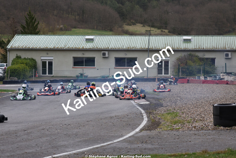 29 & 30/03/2025 : 2ème manche du Championnat du Sud au circuit d’Aigues-Vives (photos Stéphane Agnus) 2025 — karting
