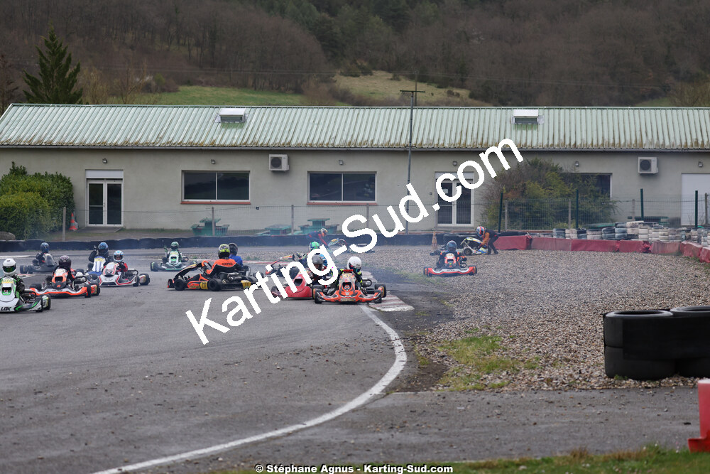 29 & 30/03/2025 : 2ème manche du Championnat du Sud au circuit d’Aigues-Vives (photos Stéphane Agnus) 2025 — karting