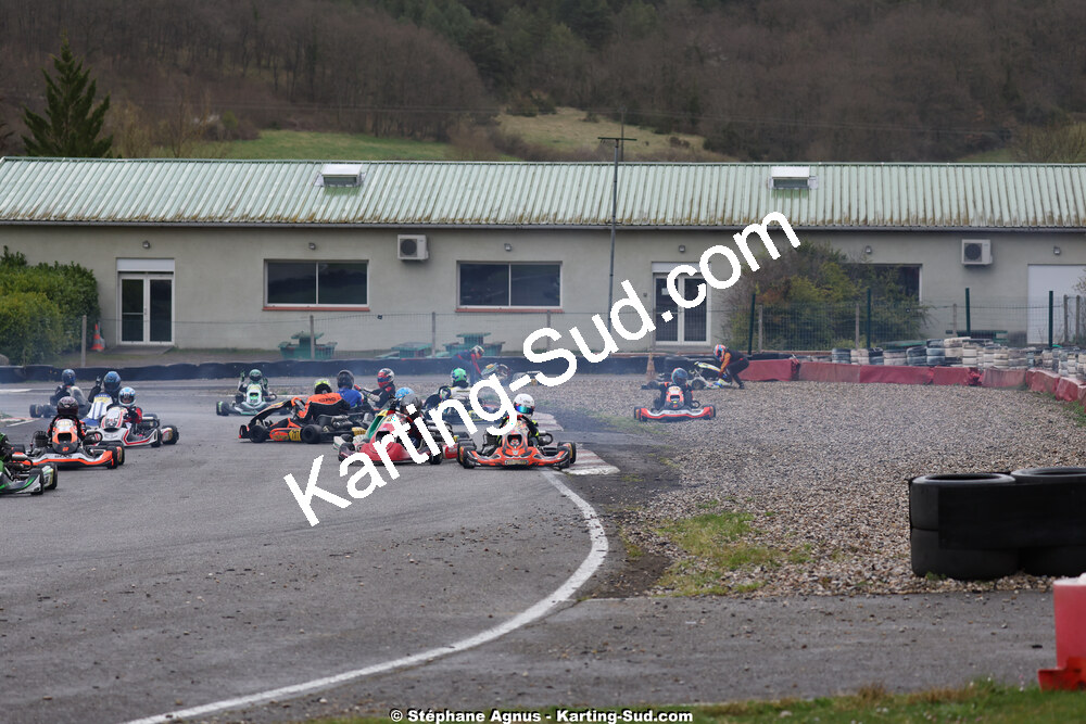 29 & 30/03/2025 : 2ème manche du Championnat du Sud au circuit d’Aigues-Vives (photos Stéphane Agnus) 2025 — karting