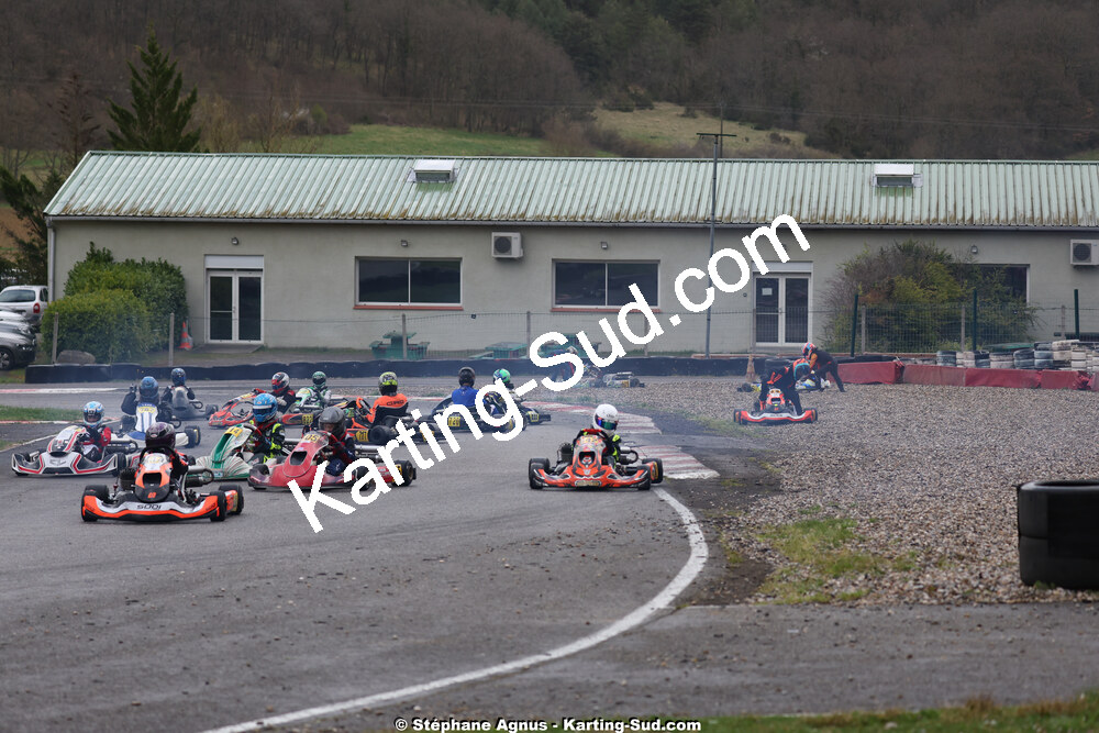 29 & 30/03/2025 : 2ème manche du Championnat du Sud au circuit d’Aigues-Vives (photos Stéphane Agnus) 2025 — karting