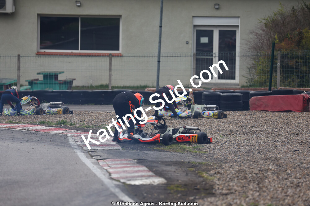 29 & 30/03/2025 : 2ème manche du Championnat du Sud au circuit d’Aigues-Vives (photos Stéphane Agnus) 2025 — karting