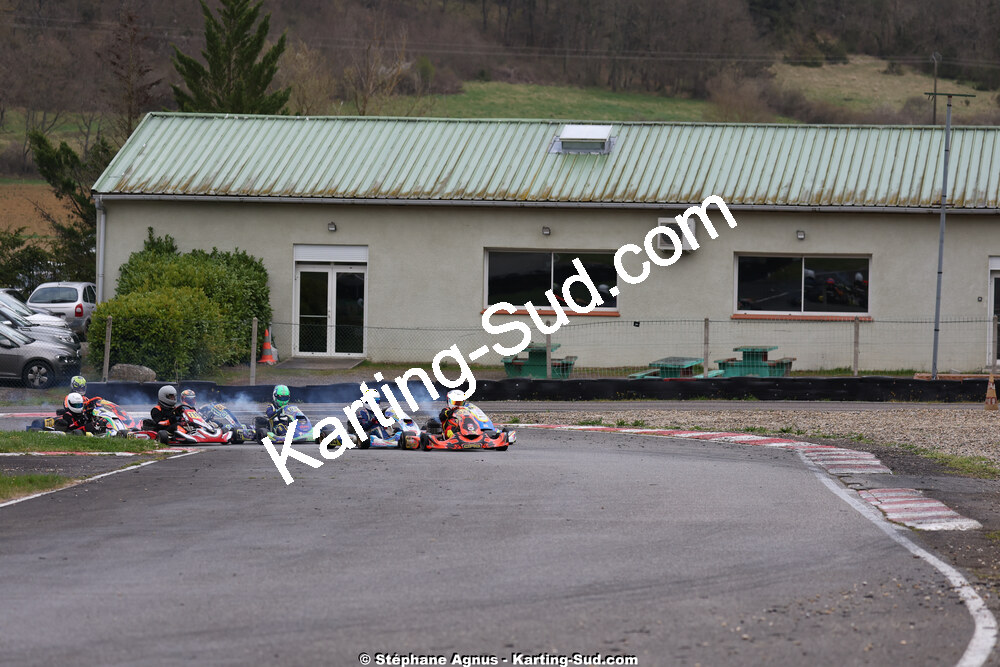 29 & 30/03/2025 : 2ème manche du Championnat du Sud au circuit d’Aigues-Vives (photos Stéphane Agnus) 2025 — karting