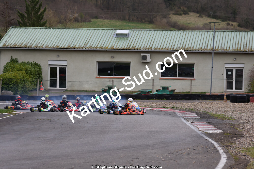 29 & 30/03/2025 : 2ème manche du Championnat du Sud au circuit d’Aigues-Vives (photos Stéphane Agnus) 2025 — karting