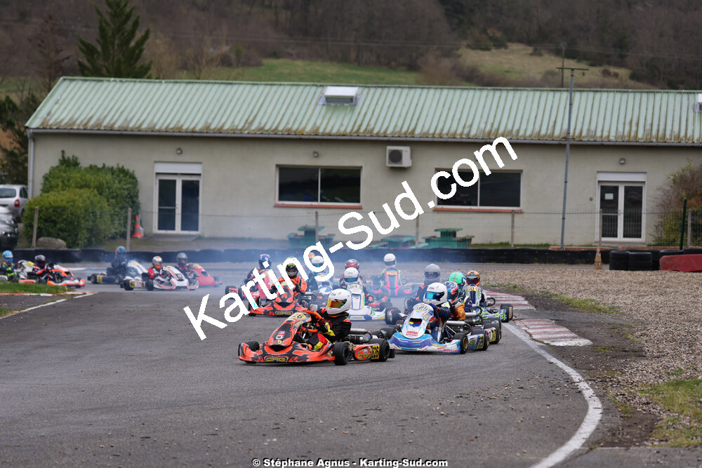 29 & 30/03/2025 : 2ème manche du Championnat du Sud au circuit d’Aigues-Vives (photos Stéphane Agnus) 2025 — karting