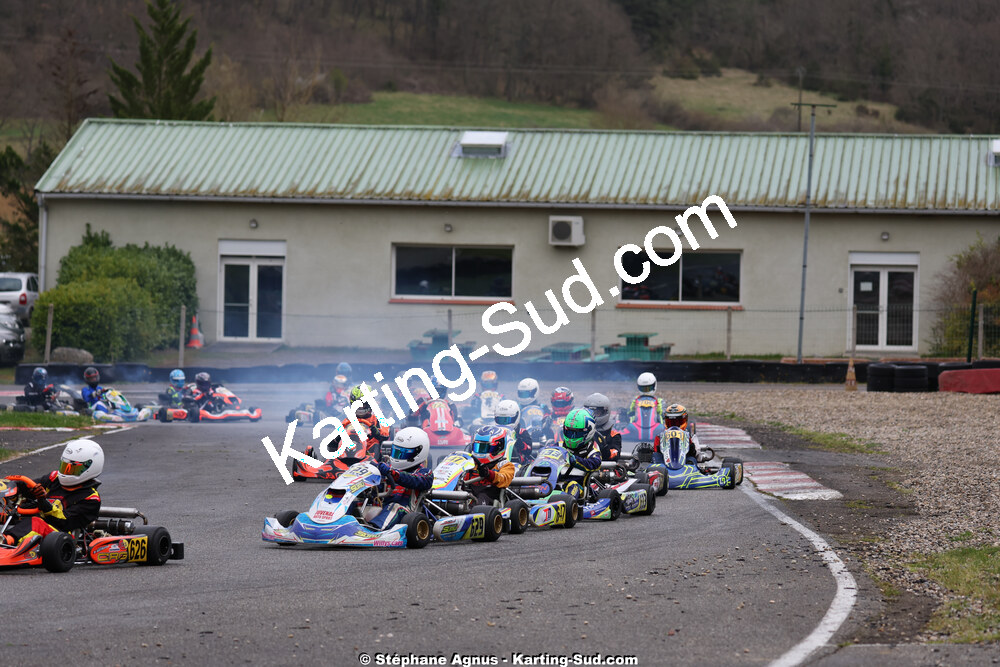 29 & 30/03/2025 : 2ème manche du Championnat du Sud au circuit d’Aigues-Vives (photos Stéphane Agnus) 2025 — karting