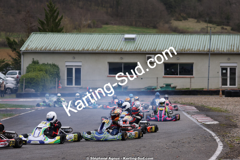 29 & 30/03/2025 : 2ème manche du Championnat du Sud au circuit d’Aigues-Vives (photos Stéphane Agnus) 2025 — karting