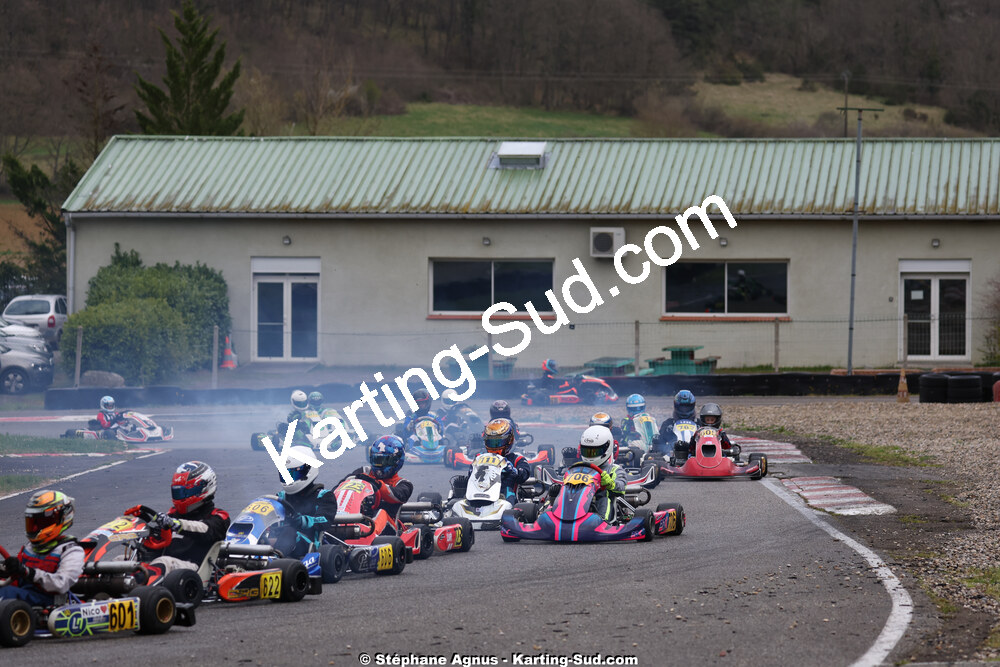 29 & 30/03/2025 : 2ème manche du Championnat du Sud au circuit d’Aigues-Vives (photos Stéphane Agnus) 2025 — karting