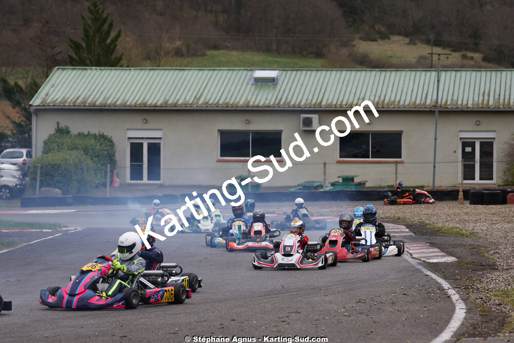 29 & 30/03/2025 : 2ème manche du Championnat du Sud au circuit d’Aigues-Vives (photos Stéphane Agnus) 2025 — karting