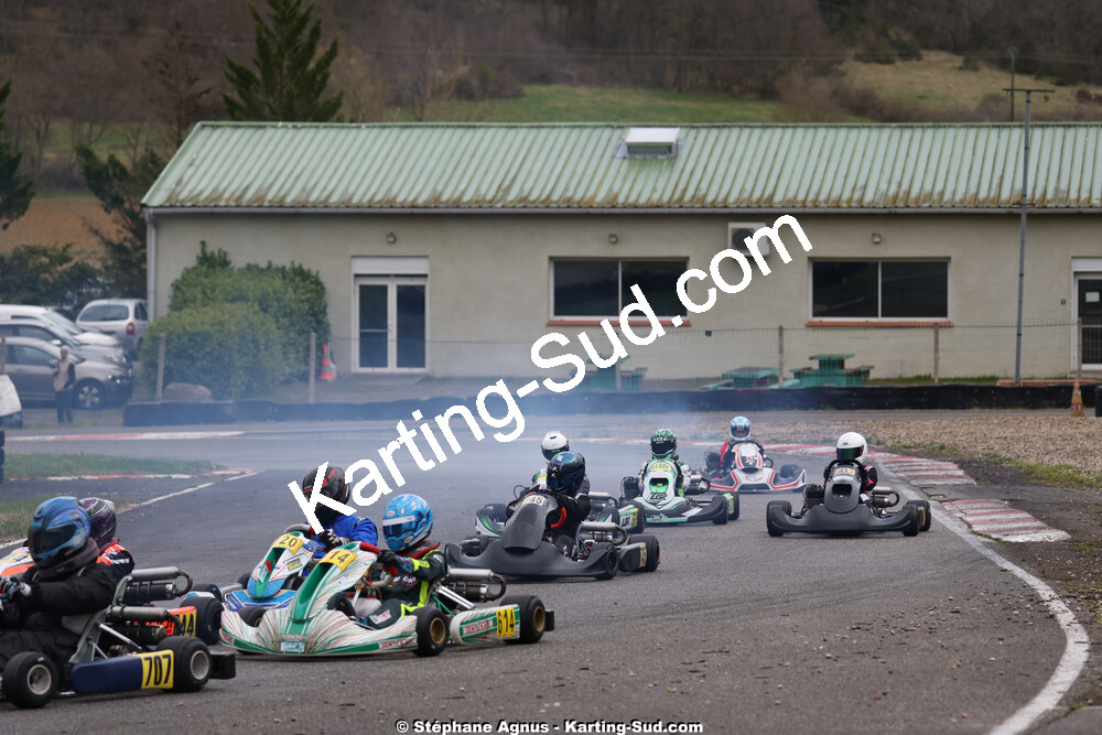 29 & 30/03/2025 : 2ème manche du Championnat du Sud au circuit d’Aigues-Vives (photos Stéphane Agnus) 2025 — karting
