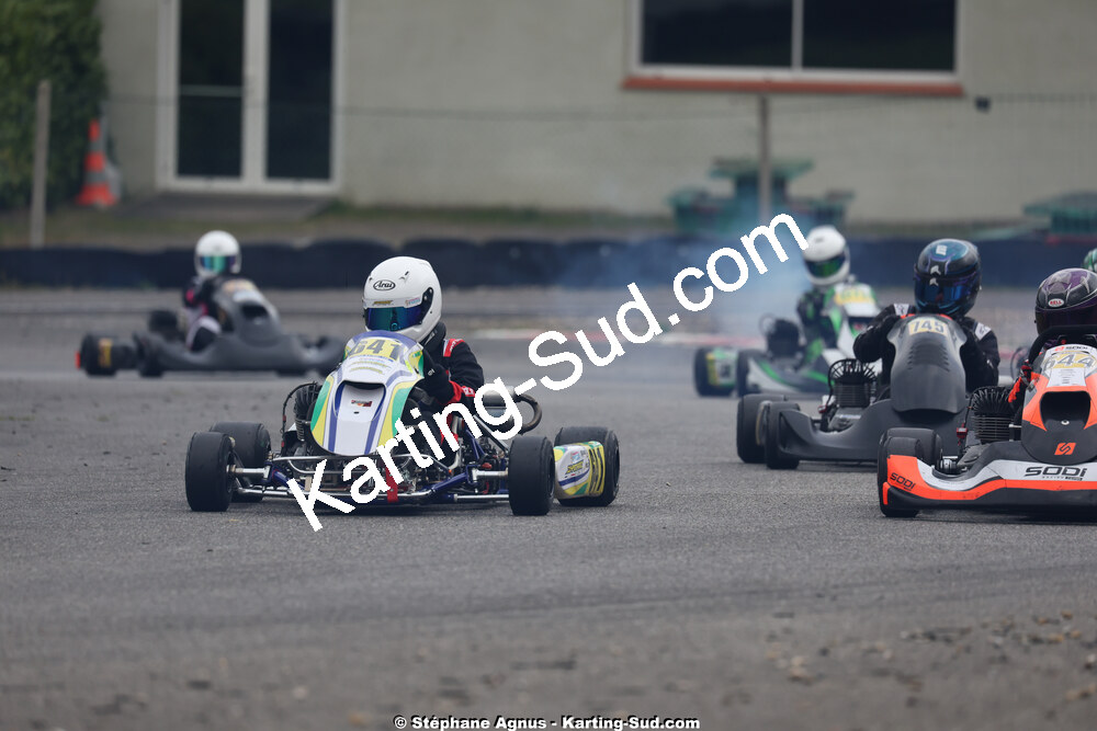 29 & 30/03/2025 : 2ème manche du Championnat du Sud au circuit d’Aigues-Vives (photos Stéphane Agnus) 2025 — karting