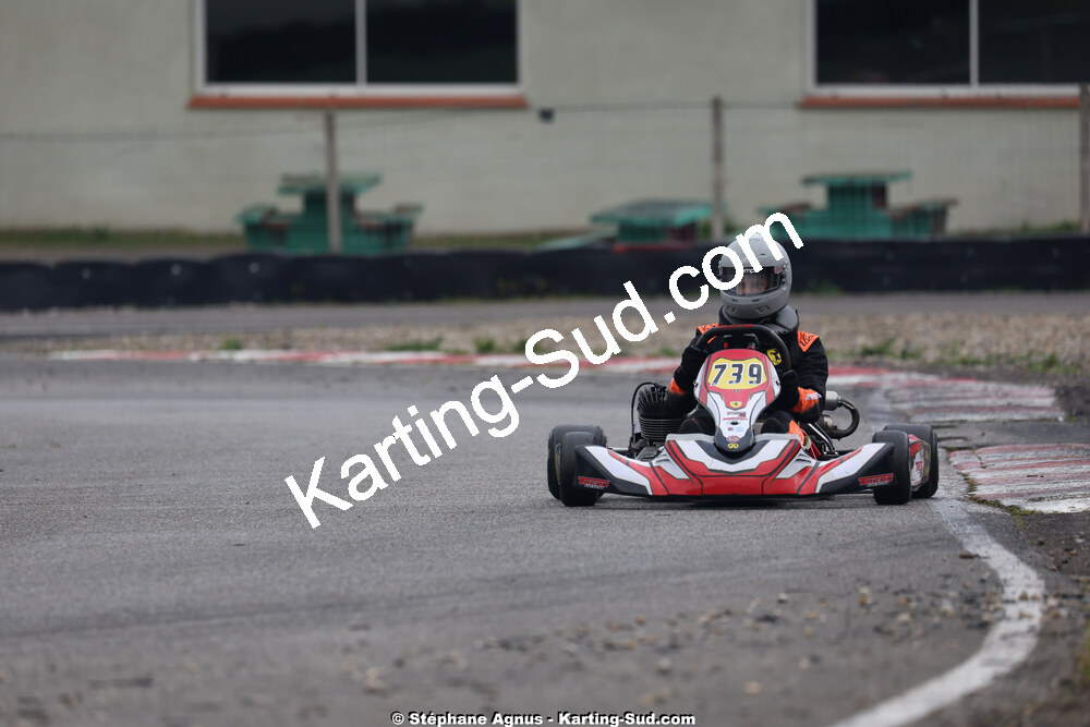 29 & 30/03/2025 : 2ème manche du Championnat du Sud au circuit d’Aigues-Vives (photos Stéphane Agnus) 2025 — karting