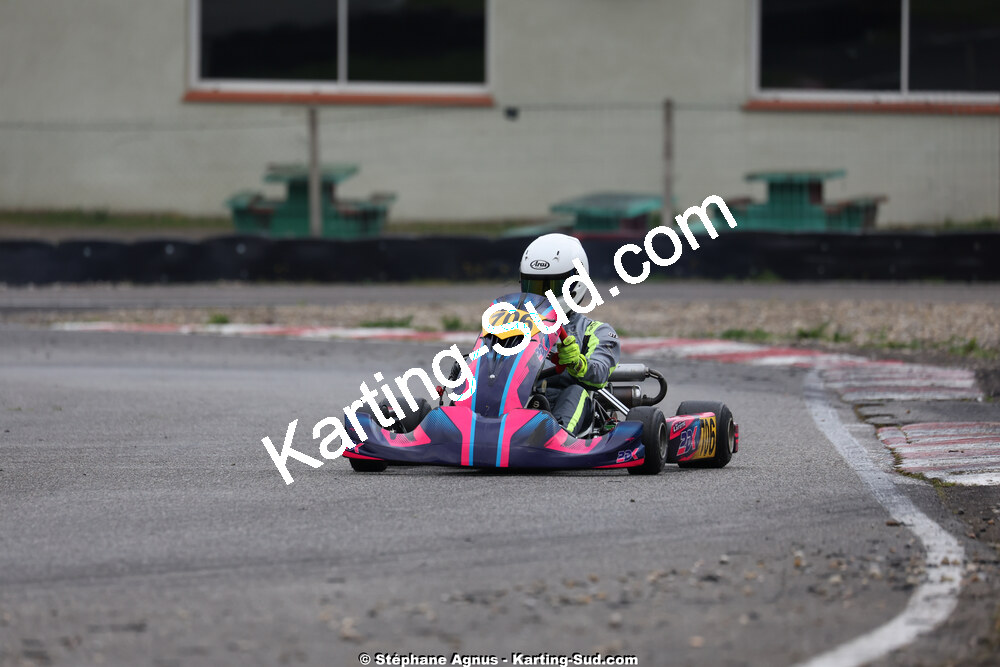 29 & 30/03/2025 : 2ème manche du Championnat du Sud au circuit d’Aigues-Vives (photos Stéphane Agnus) 2025 — karting