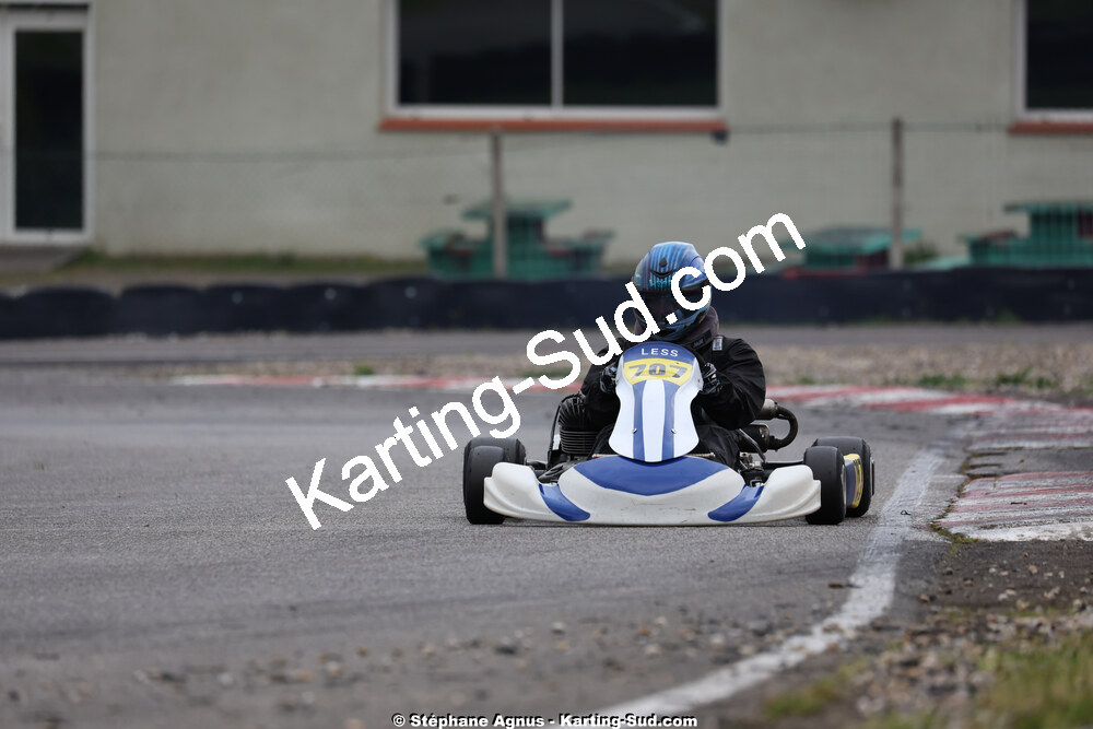 29 & 30/03/2025 : 2ème manche du Championnat du Sud au circuit d’Aigues-Vives (photos Stéphane Agnus) 2025 — karting
