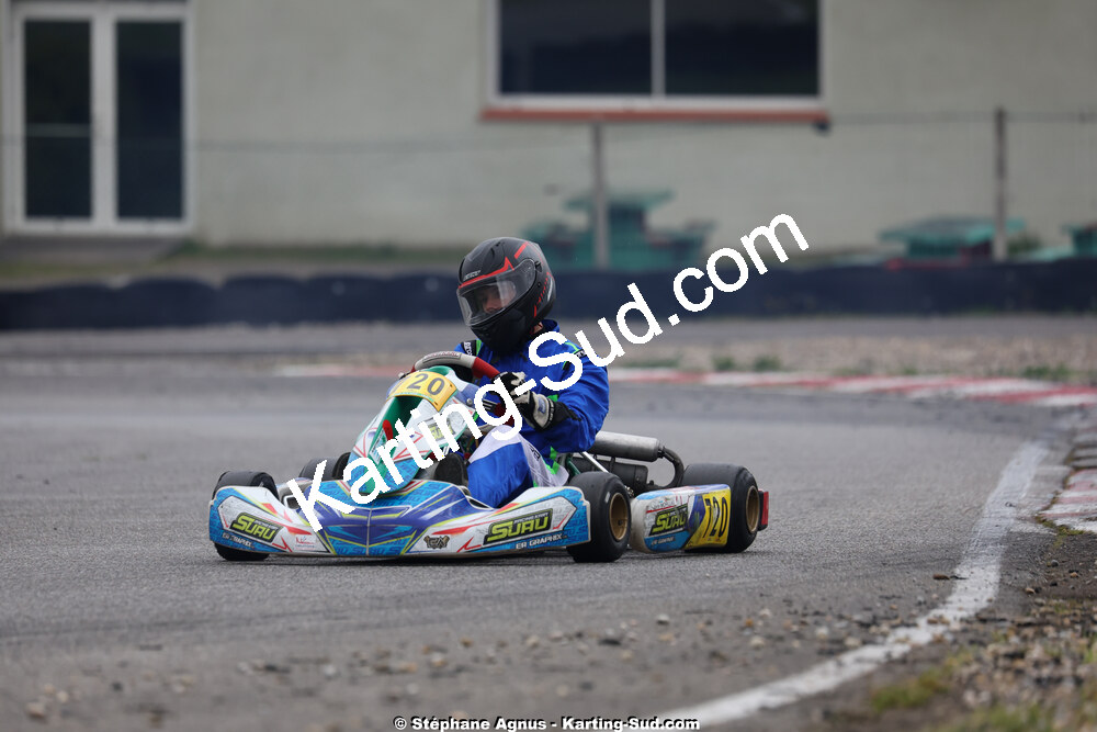 29 & 30/03/2025 : 2ème manche du Championnat du Sud au circuit d’Aigues-Vives (photos Stéphane Agnus) 2025 — karting