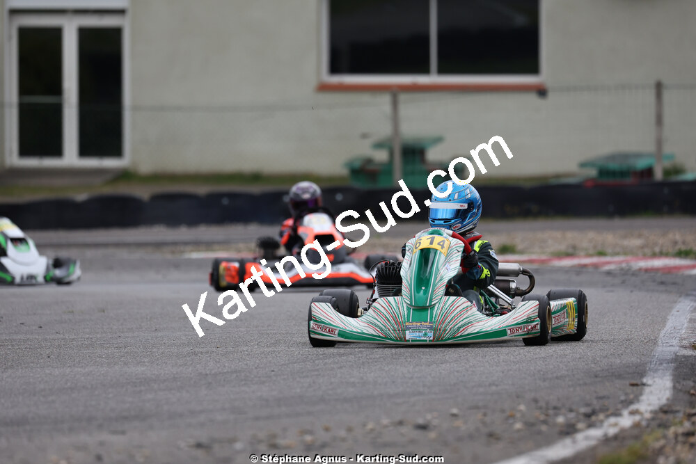 29 & 30/03/2025 : 2ème manche du Championnat du Sud au circuit d’Aigues-Vives (photos Stéphane Agnus) 2025 — karting