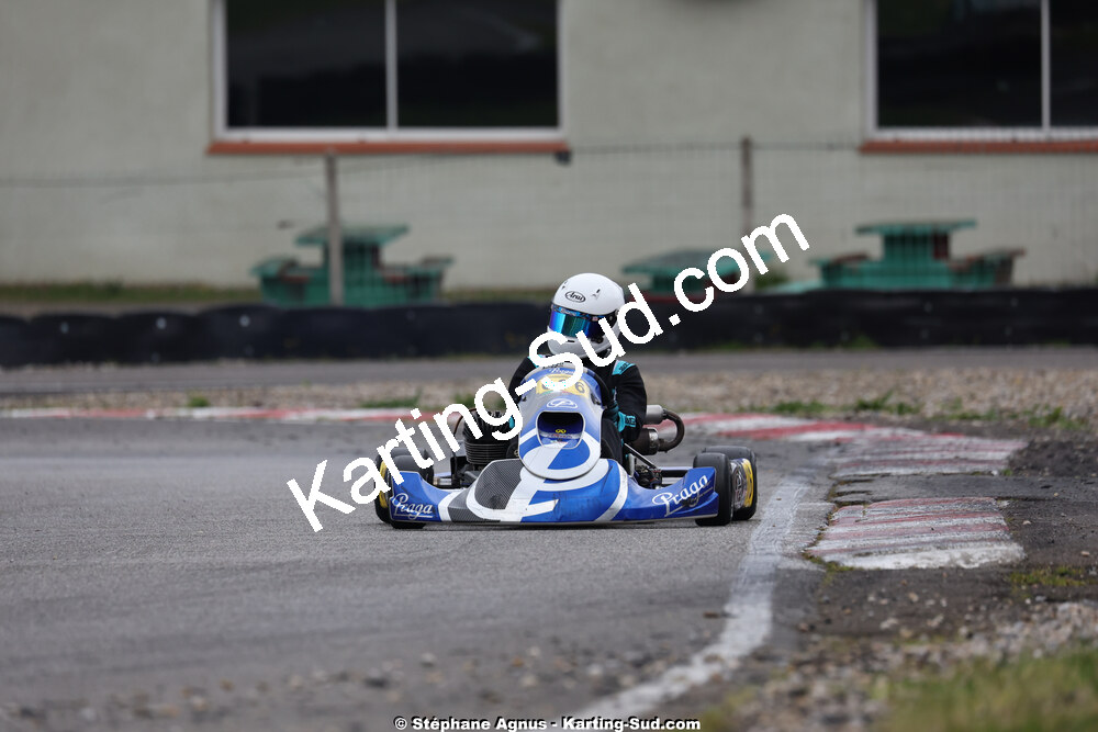 29 & 30/03/2025 : 2ème manche du Championnat du Sud au circuit d’Aigues-Vives (photos Stéphane Agnus) 2025 — karting