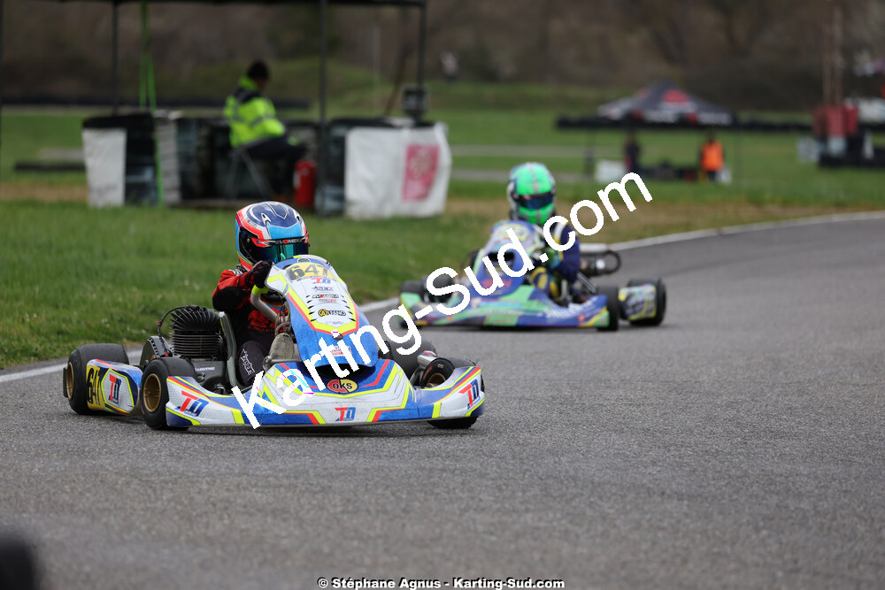 29 & 30/03/2025 : 2ème manche du Championnat du Sud au circuit d’Aigues-Vives (photos Stéphane Agnus) 2025 — karting